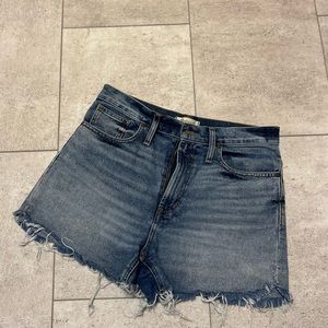Madewell Perfect Tulip Hem Denim Shorts